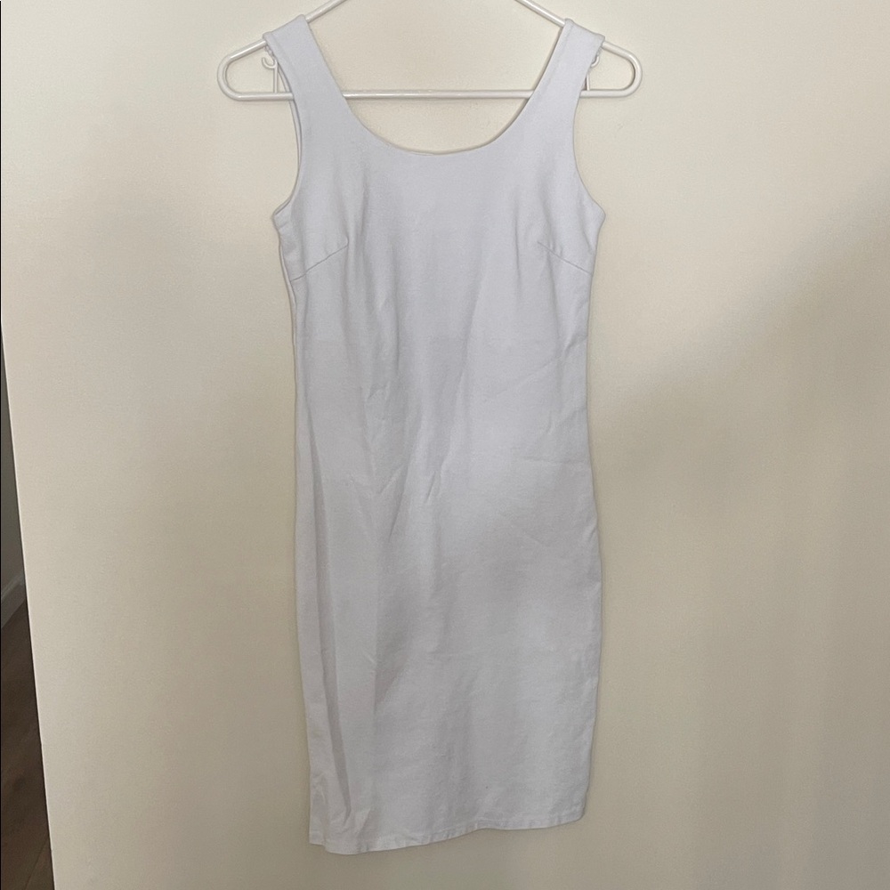 Shinestar White Mini Dress